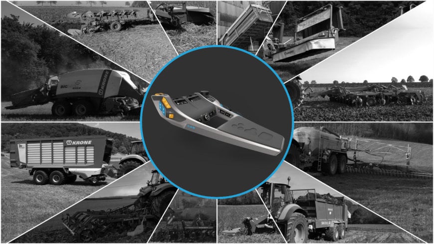 Prototype of an adaptive multifunctional armrest as a new type of operating system for tractors